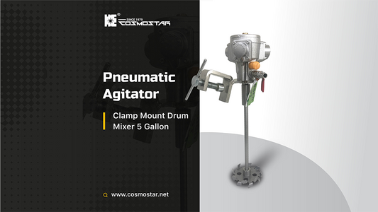 COSMOSTAR M0705 5 Gallon Clamp Mounting Mixer Pneumatic Agitator