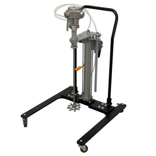 COSMOSTAR M0705 5 Gallon Pneumatic Lift Cart Mount Agitator