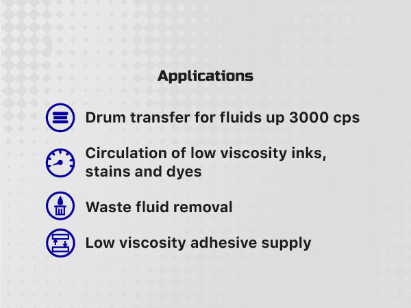 COSMOSTAR D0902 3/8" Double Diaphragm Transfer Pump