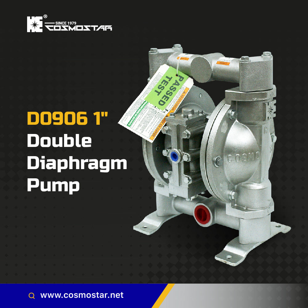 COSMOSTAR D0906 1"  Double Diaphragm Trnasfer Pump
