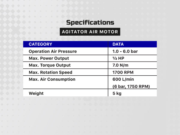 COSMOSTAR P0204 2:1 Oil/Chemical Pneumatic Transfer Pump 5 Gallon U Shape Cover Mounting with M0707 Agitator Mixer, Paint Circulation Series, (Stainless Steel, 5 Gallon Drum, Paint Mixing)