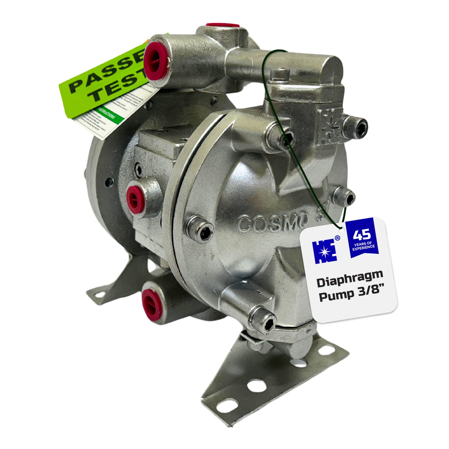 COSMOSTAR D0902 3/8" Double Diaphragm Transfer Pump