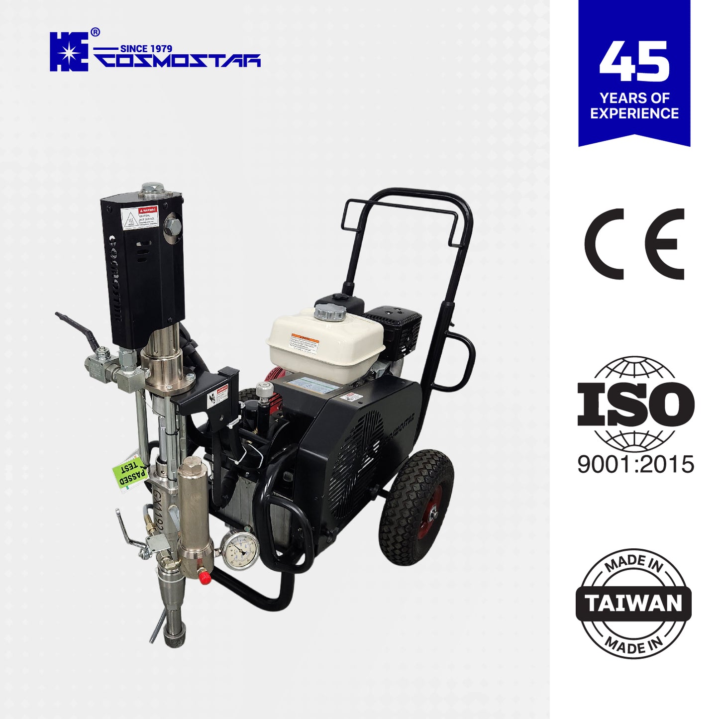 Cosmostar SpeedCoat GX1192 Hydraulic Airless Sprayer
