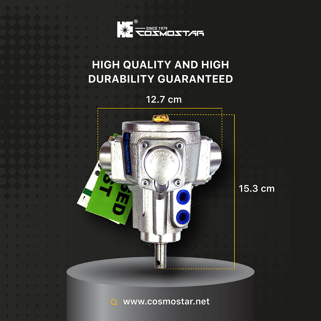 COSMOSTAR AM0705 1/8HP Radial Three-Piston  Air Motor