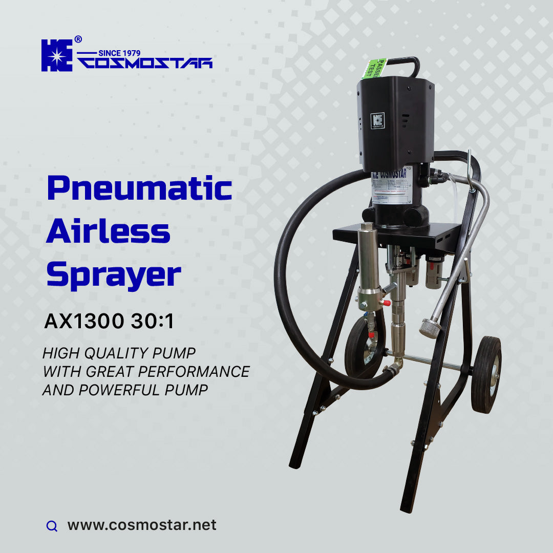 COSMOSTAR AX1300 30:1 Pneumatic Airless Sprayer