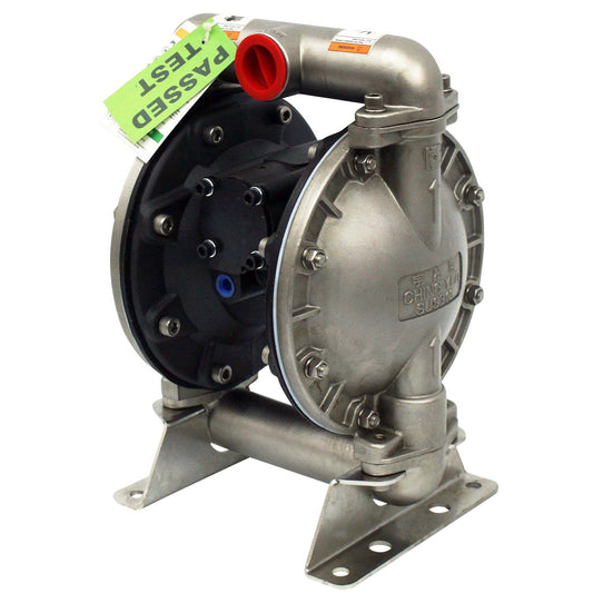 COSMOSTAR D0306 1" Stainless Steel Double Diaphragm Transfer Pump