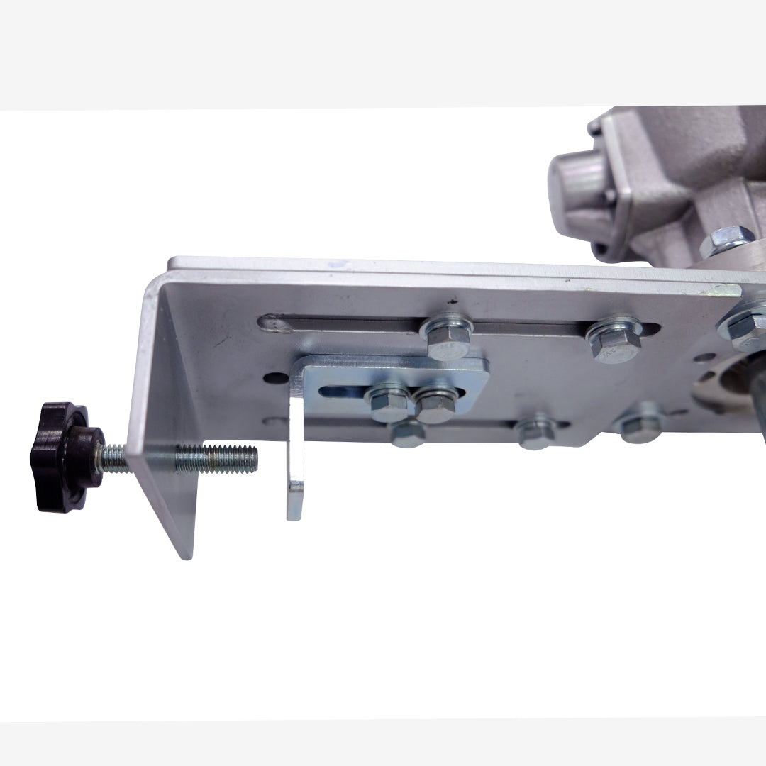 COSMOSTAR 1/8HP Pneumatic Agitator Adjustable Drum Bucket Paint Mixer - CUSTOM SIZE (For 30 Gallon Drum Opening 16.5inch)