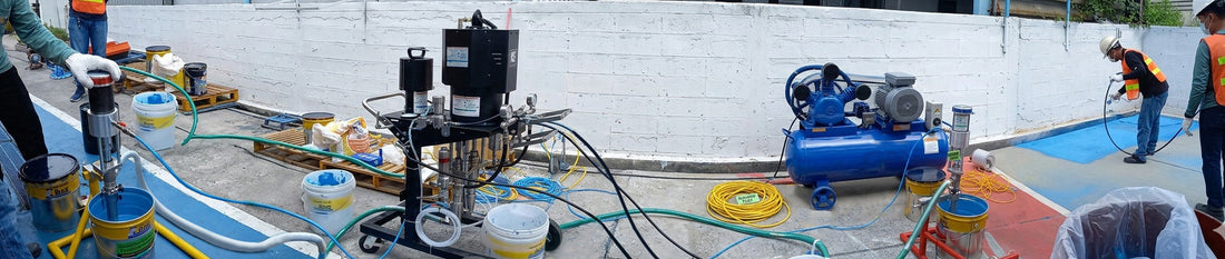 The Best 2K Spray System for MMA Road Marking Applications
