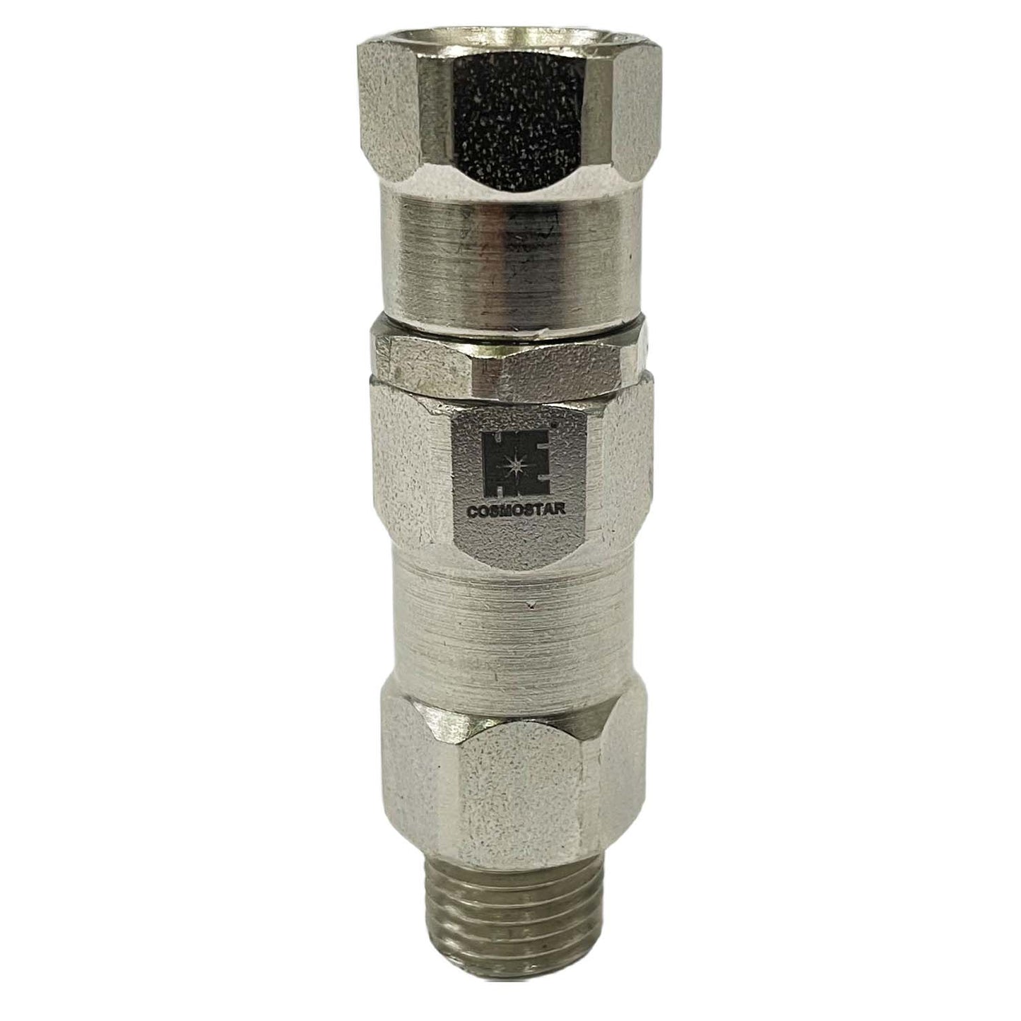 Cosmostar 360° 1/4" Inch Pressure Swivel Joint for Airless Hose, Gun and Sprayer (Ships from USA)