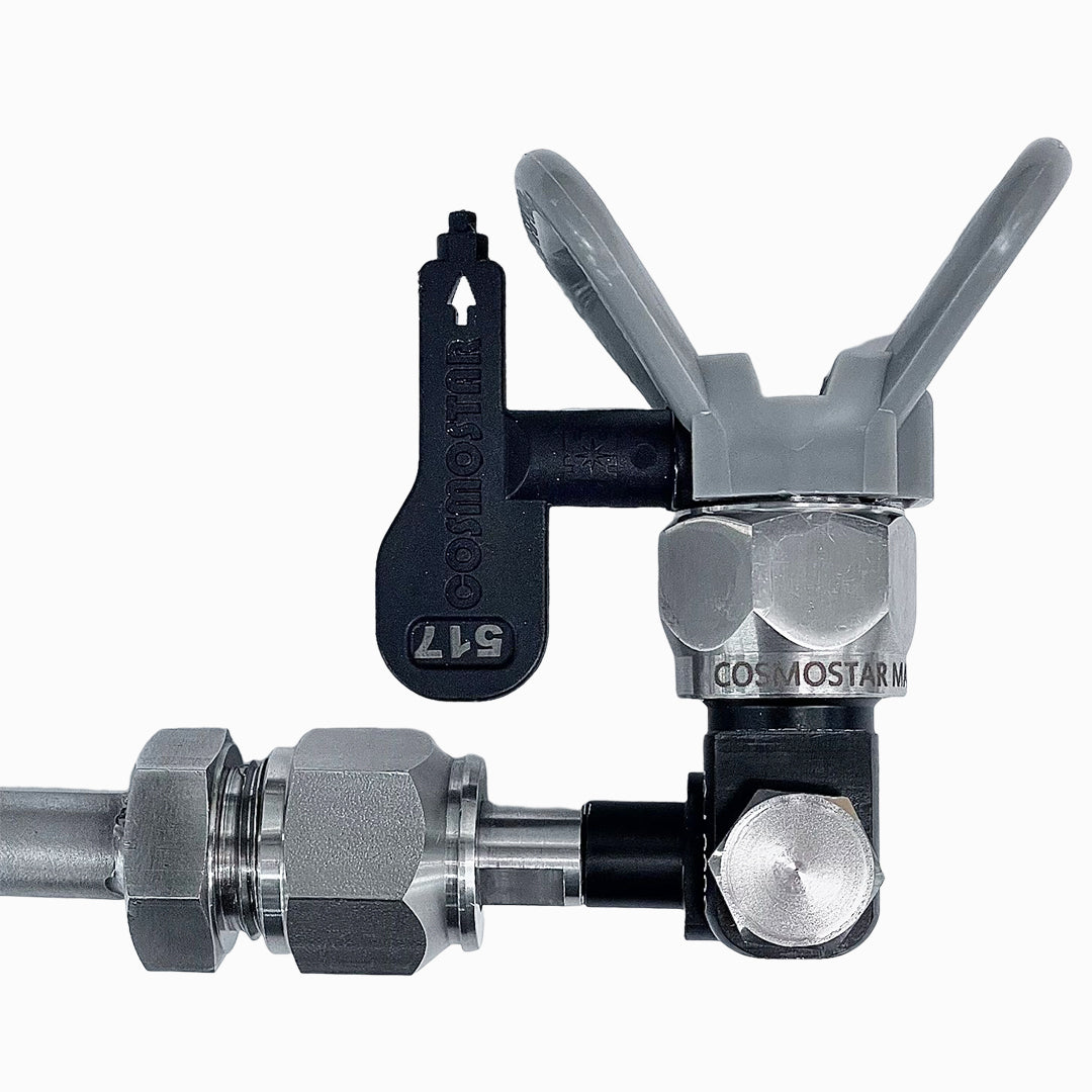 Cosmostar 180° Easy-Turn Spray Adapter, 7/8" Thread Airless Gun Swivel Joint