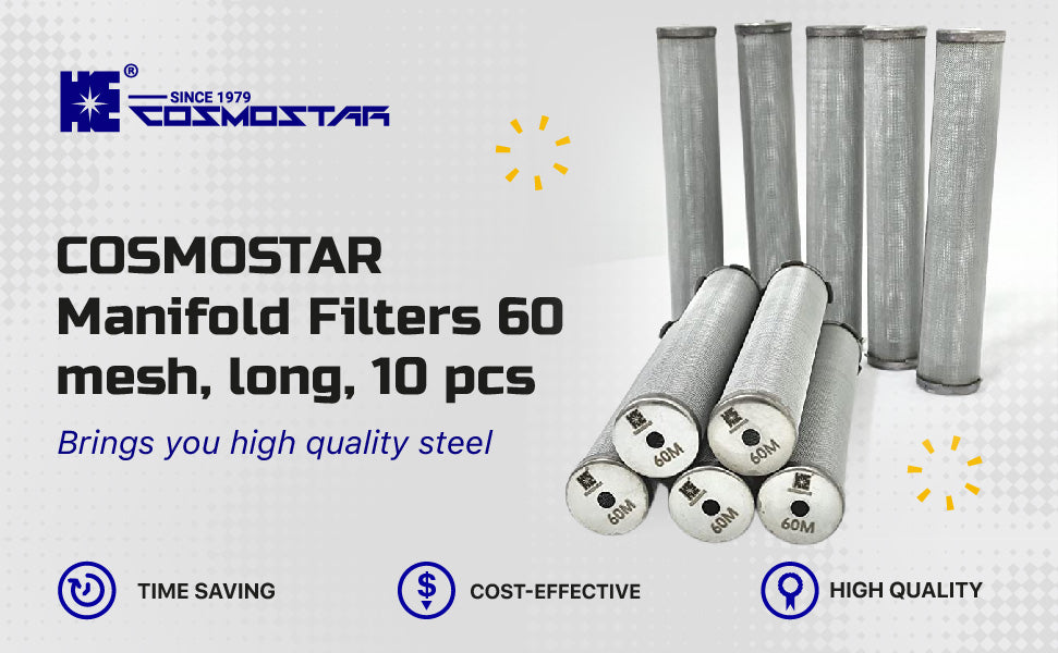 COSMOSTAR Airless Paint Sprayer Manifold Filter 60 Mesh