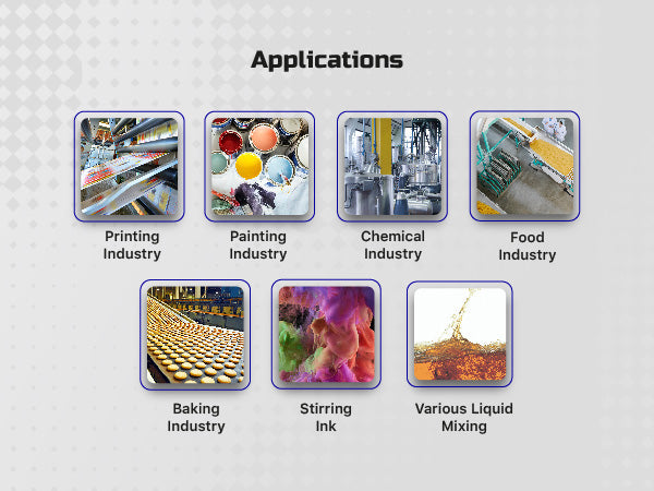 COSMOSTAR M0707 1/2 HP 55 Gallon COSMOSTAR 55 Gallon Pneumatic Agitator 1/2 HP, 7 N.M Clamp Mount Tank Barrel Drum Mixer