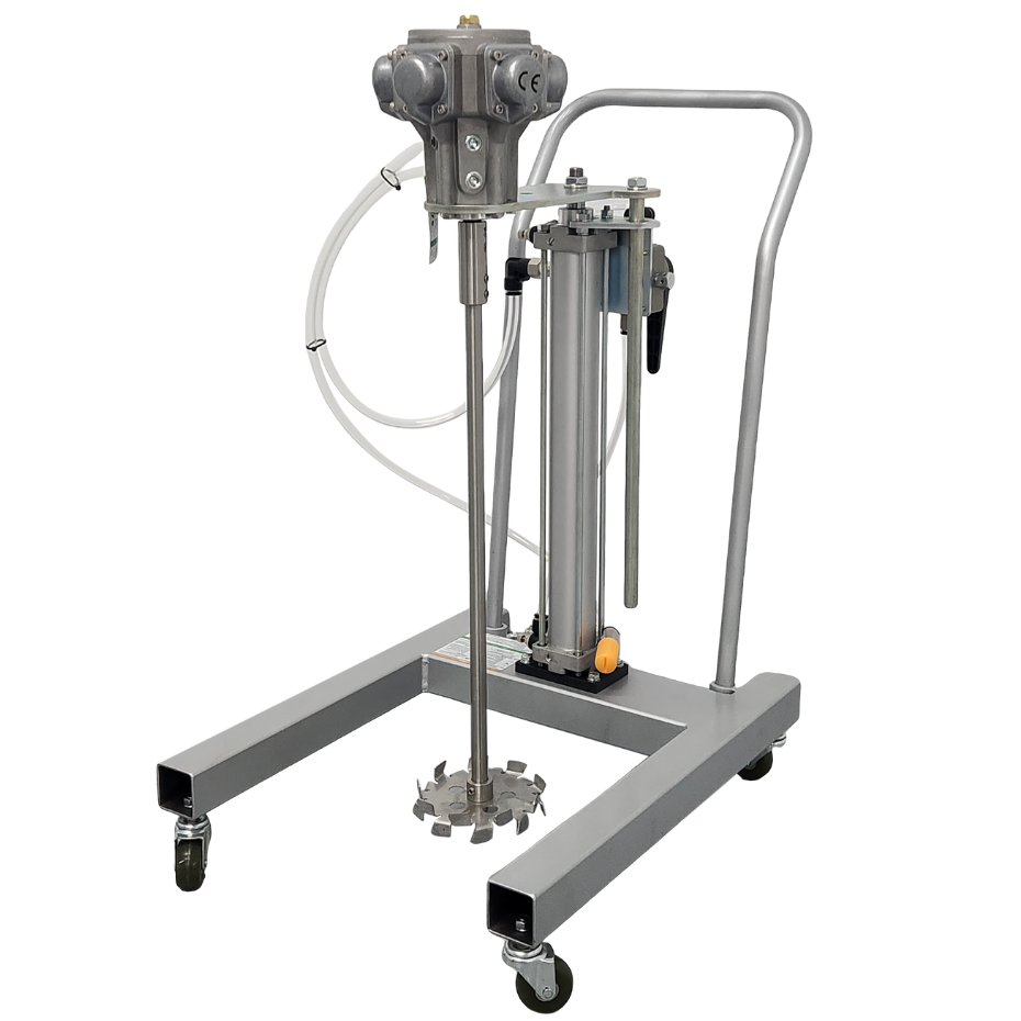 COSMOSTAR M0707 5 Gallon Pneumatic Lift Cart Mount Agitator