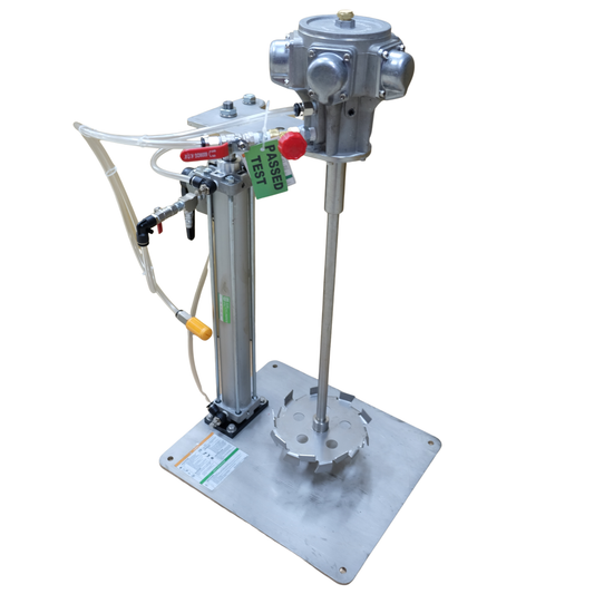 COSMOSTAR M0707 5 Gallon Pneumatic Lift Plate Mount Agitator