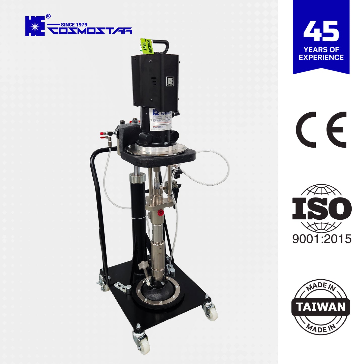 V0810 ViscoPro 20:1 High Viscous Fluid Transfer Ram-Mounted Pump 5G